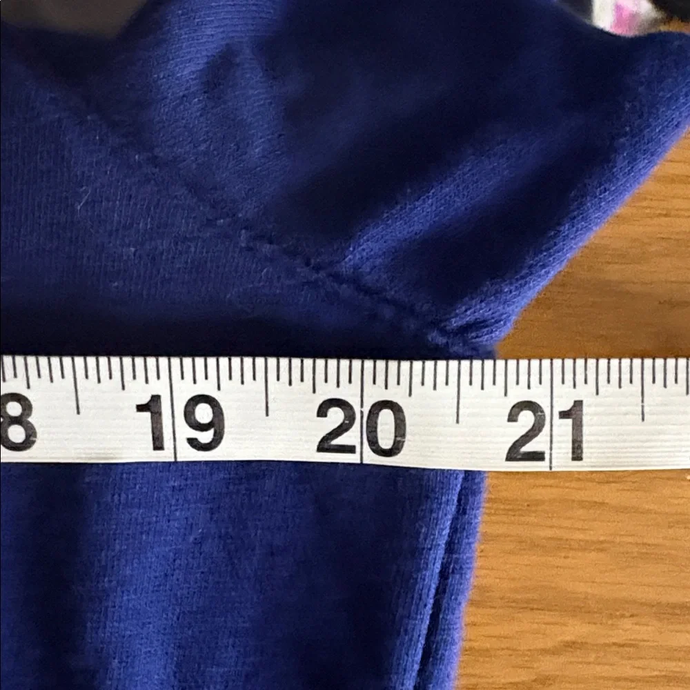 Vibrant Blue Collar Sweater / Sweatshirt - Picture 4 of 6